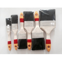 High Quality Multi-Colour Wooden Handle Brsitle Paint Brush (YY-617)